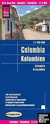 Reise know-how landkarte kolumbien Colombia