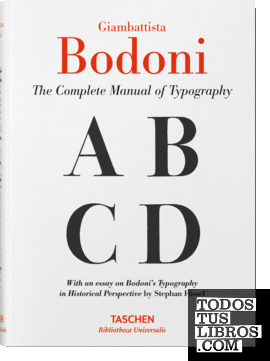 Giambattista Bodoni. The Complete Manual of Typography