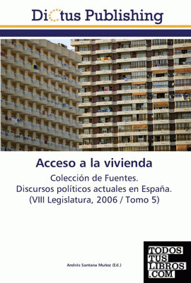 Acceso A La Vivienda de 978-3-8454-6944-7