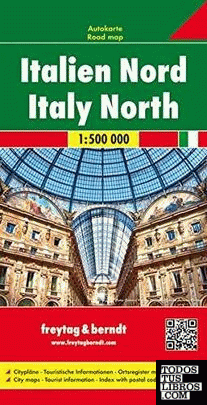 Mapa Italia del Norte 1:500000