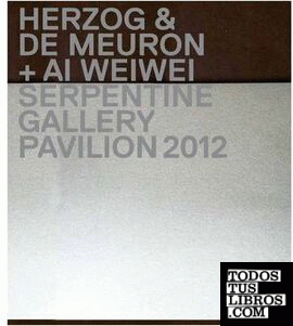 HERZOG & DE MEURON / AI WEIWEI. SERPENTINE GALLERY PAVILION 2012..