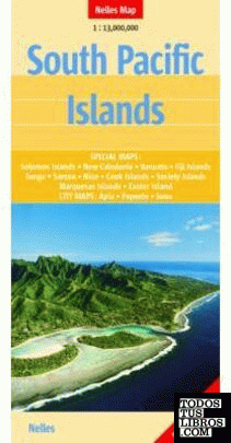 South Pacific Islands  1:13000000