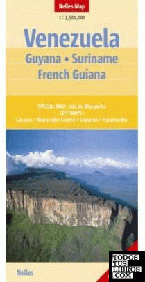 Venezuela: Guyana - Surianame 1:2500000
