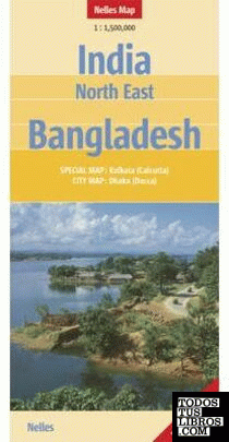 Mapa India North East 1:1500000         Bangladesh