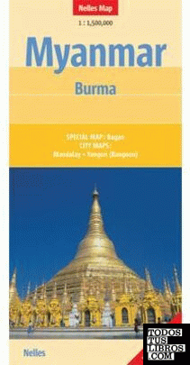 MYANMAR BURMA 1:1.500.000 -NELLES