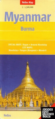 MYANMAR - BURMA  *NELLES MAP 2014*   1 : 1 500 000