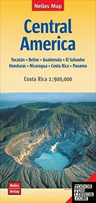 CENTRAL AMERICA 1:1.750.000 COSTA RICA 1:900.000 -NELLES