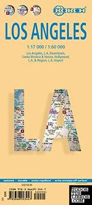 Plano de los Angeles 1:17000