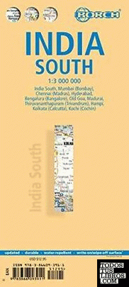 Mapa India Sur 1:3000000
