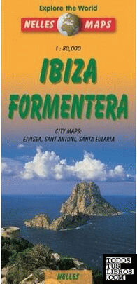 Ibiza Formentera Mapa 1: 80.000