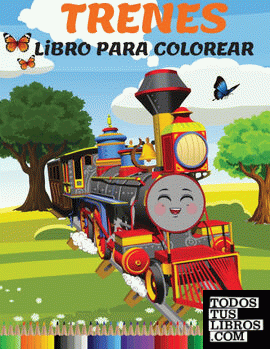 Trenes Libro para Colorear