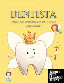 Libro de actividades de juegos de dentista para niños