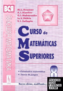 8. CURSO DE MATEMATICAS SUPERIORES: ESTADISTICA MATEMATICA