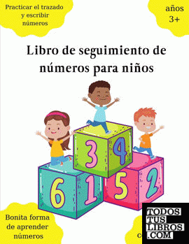 Libro de seguimiento de números para niños
