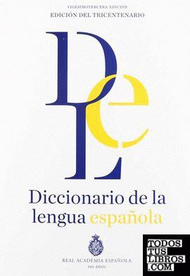 DICCIONARIO DE LA LENGUA ESPAÑOLA (DOS TÓMOS)