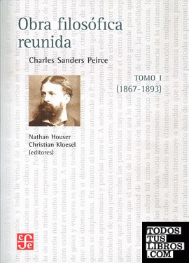 OBRA FILOSÓFICA REUNIDA TOMO I (1867-1893)