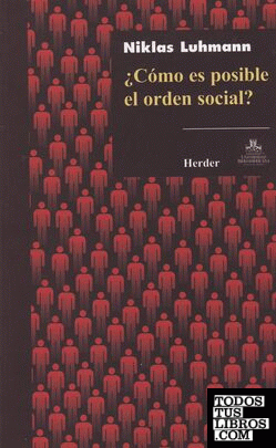 ¿Cómo es posible el orden social?
