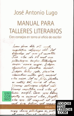 Manual para talleres literarios.