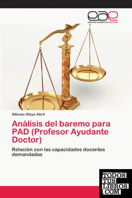 Análisis del baremo para PAD (Profesor Ayudante Doctor)
