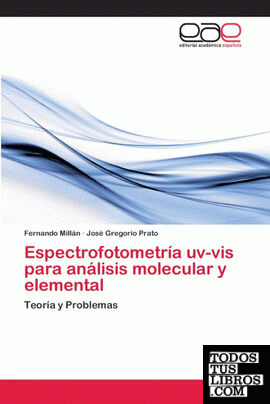 Espectrofotometría uv-vis para análisis molecular y elemental