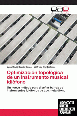 Optimización topológica de un instrumento musical idiófono