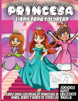 Princesa Libro Para Colorear