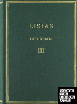 Discursos. Vol. III. XXVI-XXXV. Fragmentos