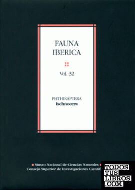 Fauna ibérica. Vol. 32. Phthiraptera Ischnocera