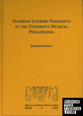 Sumerian literary fragments in the University Museum, Philadelphia