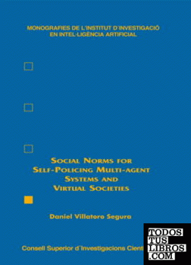 Social norms for self-policing multi-agent systems and virtual societies