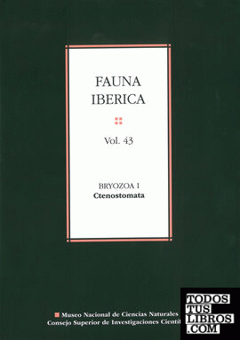 Fauna ibérica. Vol. 43, Bryozoa I: Ctenostomata