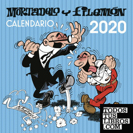Calendario de pared Mortadelo y Filemón 2020