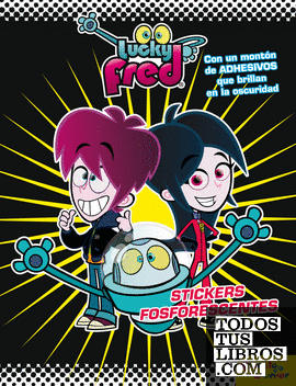 Lucky Fred. Stickers fosforescentes
