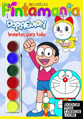 Doraemon. Pintamanía Acuarelas