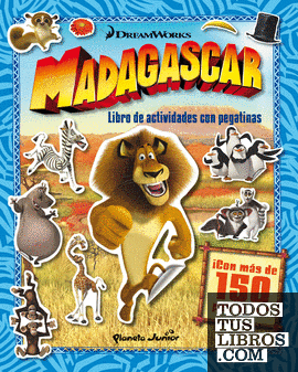 Madagascar. Libro de actividades con pegatinas