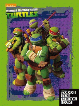 Las Tortugas Ninja. Caja metálica
