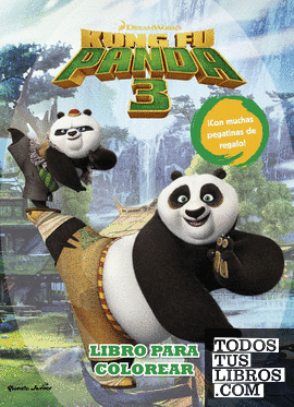 Kung Fu Panda 3. Libro para colorear