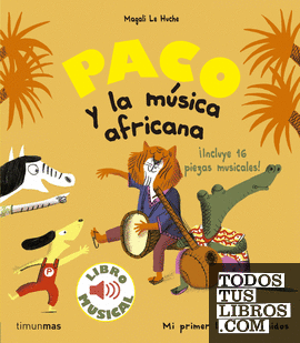 Paco y la música africana. Libro musical