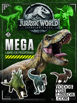 Jurassic World. Megalibro de pegatinas