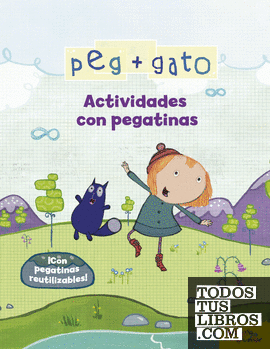 Peg + Gato. Actividades con pegatinas
