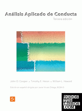 Análisis Aplicado de Conducta, tercera edición en español