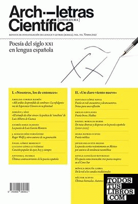 Archiletras Científica 7: Poesía del siglo XXI en lengua española