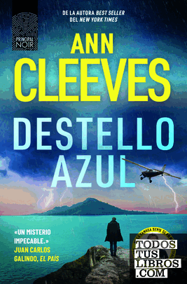 Destello azul