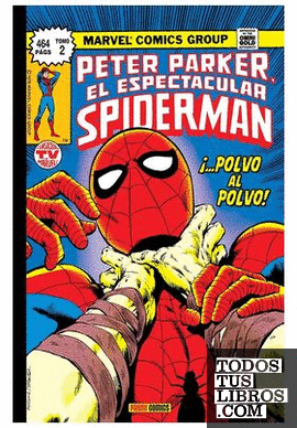 Marvel gold peter parker, el espectacular spiderman 2. ¡polvo al polvo!