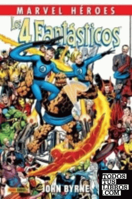 Marvel héroes 59 los 4 fantásticos de john byrne 1