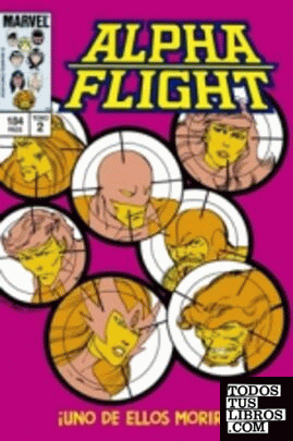 Biblioteca alpha flight n.2. 1984: alpha flight 7-12 usa