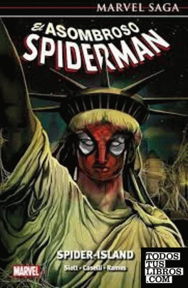Reedición marvel saga el asombroso spiderman 34. spider-island