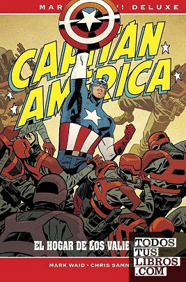 Marvel now! deluxe capitán américa de mark waid y chris samnee. el hogar de los valientes