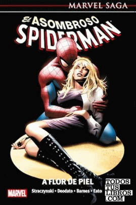 Reedición marvel saga el asombroso spiderman 7. a flor de piel
