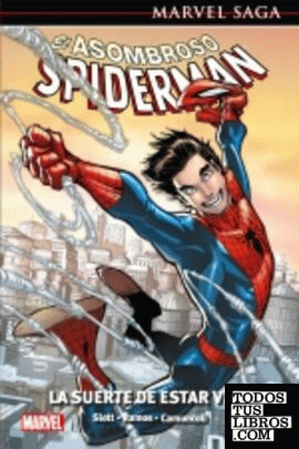Reedición marvel saga el asombroso spiderman 46. la suerte de estar vivo